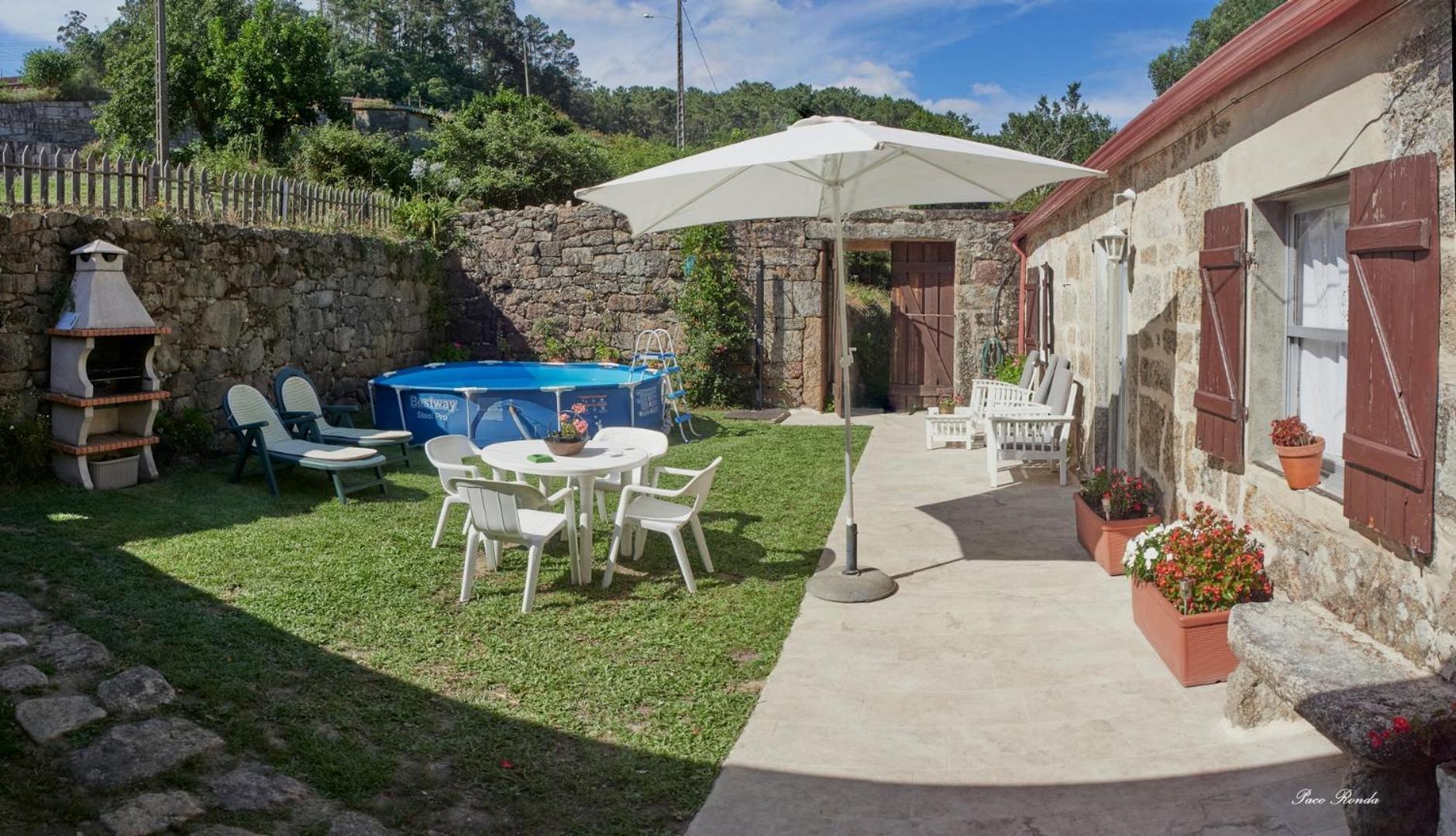 Vila Casa De Mila En Creciente Pontevedra Exteriér fotografie